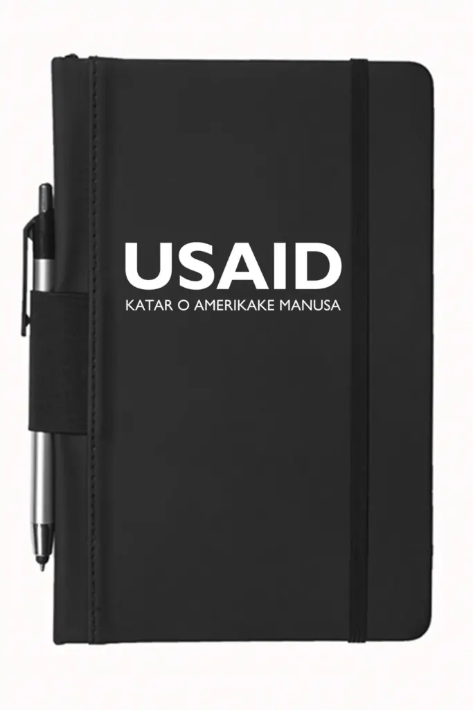 USAID Romanes - 5"x9" Executive Notebooks with Pen