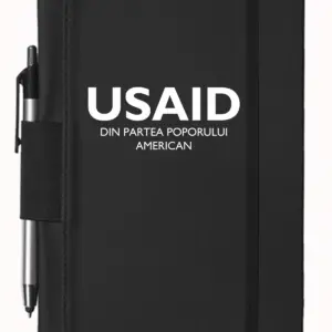 USAID Romanian - 5"x9" Executive Notebooks with Pen
