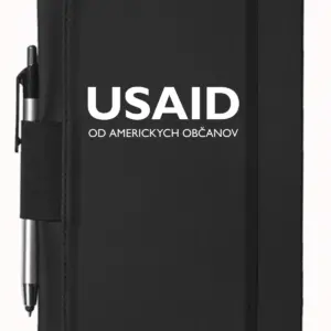 USAID Slovak - 5"x9" Executive Notebooks with Pen