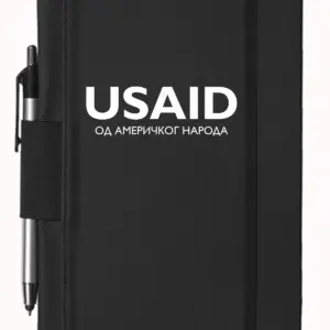 USAID Bosnian Cyrillic - 5"x9" Executive Notebooks with Pen