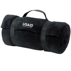 USAID Belarusian - Port Authority Value Fleece Blanket w/ Strap