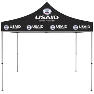 USAID Creole - ONE CHOICE 10 ft. Steel Canopy Tent Dye-Sub Graphic Package