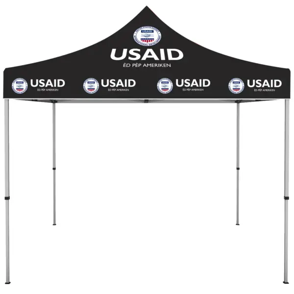 USAID Creole - ONE CHOICE 10 ft. Steel Canopy Tent Dye-Sub Graphic Package