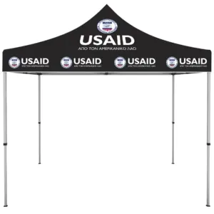 USAID Greek - ONE CHOICE 10 ft. Steel Canopy Tent Dye-Sub Graphic Package