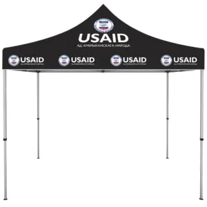 USAID Belarusian - ONE CHOICE 10 ft. Steel Canopy Tent Dye-Sub Graphic Package