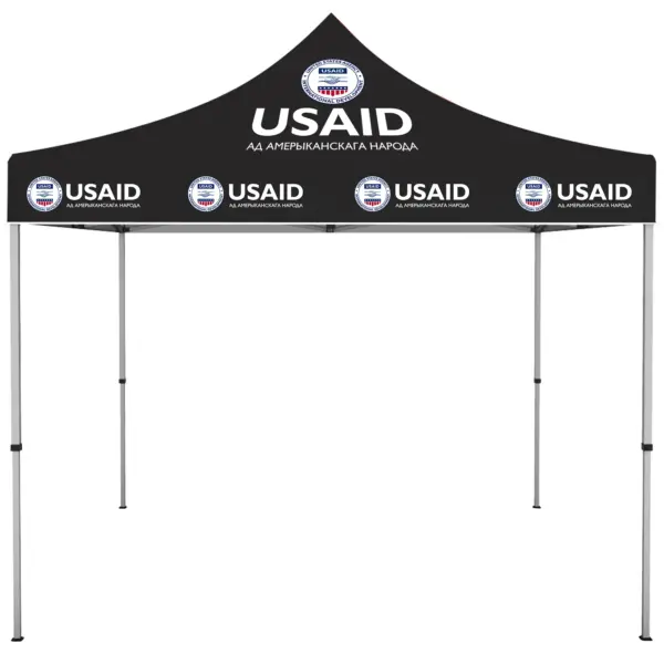 USAID Belarusian - ONE CHOICE 10 ft. Steel Canopy Tent Dye-Sub Graphic Package