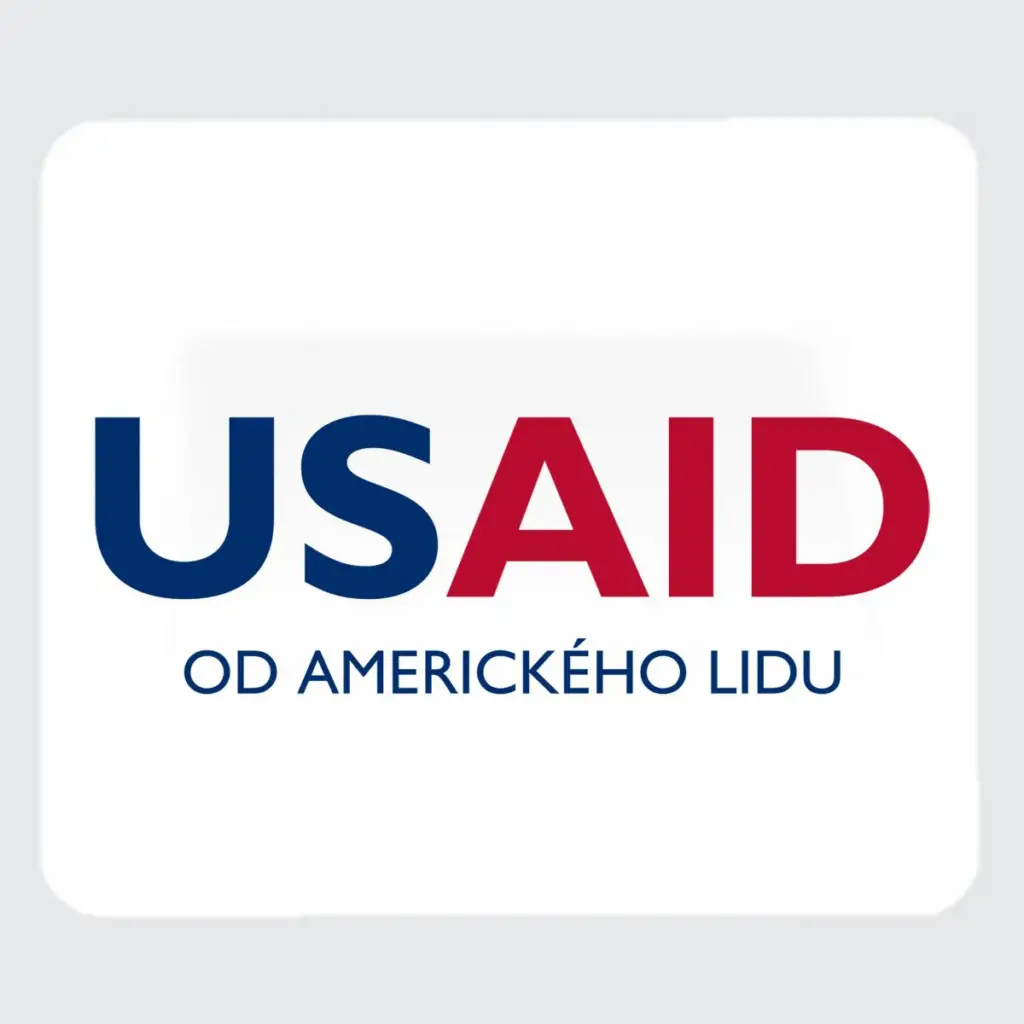 USAID Czech - Large Rectangle Full Color Mouse Pads (9.25"x7.75"x0.625)