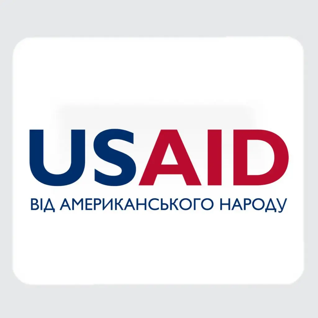 USAID Ukrainian - Large Rectangle Full Color Mouse Pads (9.25"x7.75"x0.625)