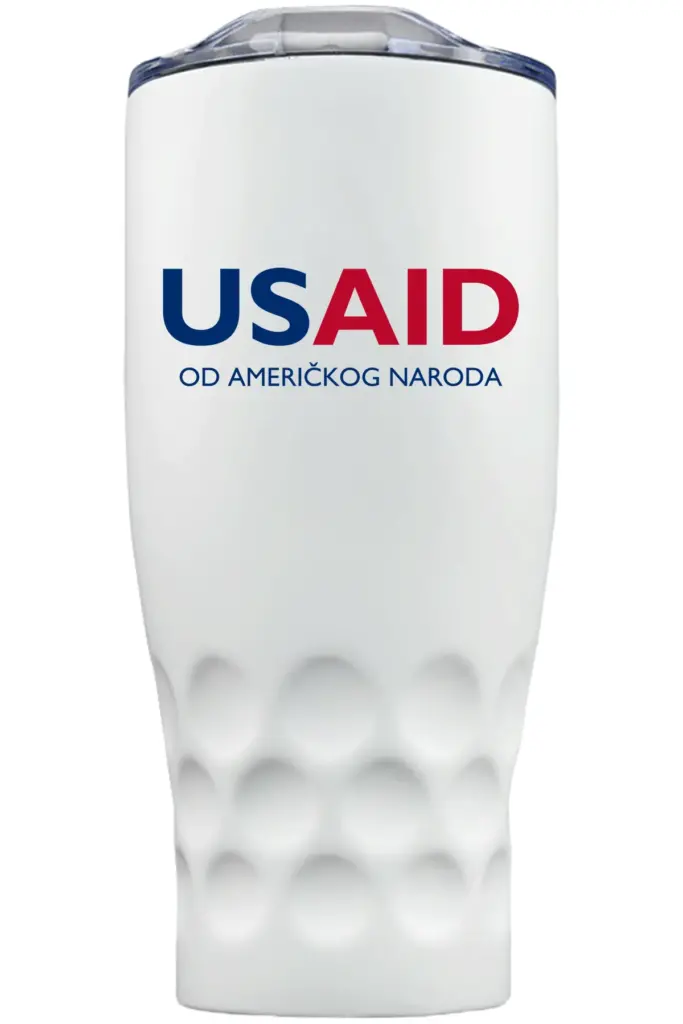 USAID Bosnian Latinic - 27 Oz. Molokini Stainless Steel Tumblers