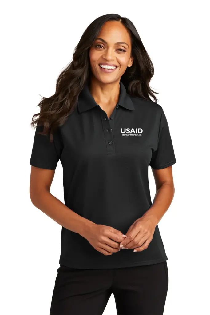 USAID Georgian Port Authority Ladies Dry Zone Ottoman Sport Shirt