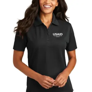 USAID Romanian Port Authority Ladies Dry Zone Ottoman Sport Shirt