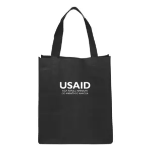 USAID Albanian - Reusable Grocery Tote Bags (13"x10")