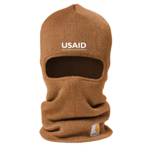 USAID Macedonian - Embroidered Carhartt Knit Insulated Face Mask