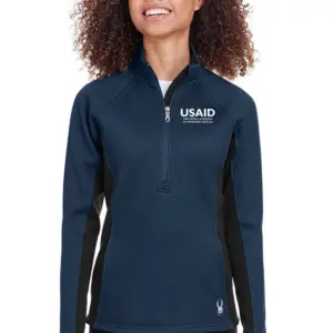 USAID Albanian SPYDER Ladies Constant Half-Zip Sweater