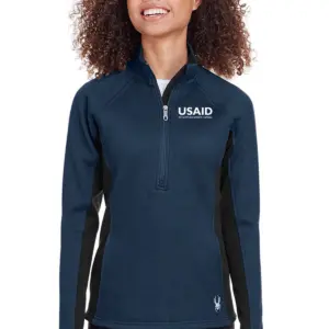 USAID Russian SPYDER Ladies Constant Half-Zip Sweater