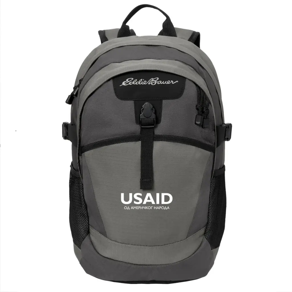 USAID Bosnian Cyrillic - Eddie Bauer Ripstop Backpack
