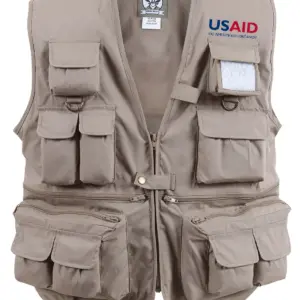 USAID Slovak - Uncle Milty's Khaki Travel Vest Min 12 pcs