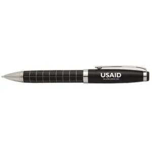 USAID Czech - Onyx Grid Metal Pens