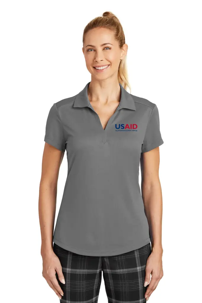 USAID Macedonian Nike Ladies Dri-Fit Legacy Polo Shirt