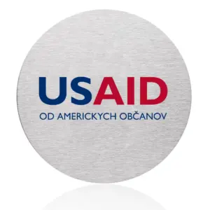USAID Slovak - Osaka Stainless Steel Round Coasters