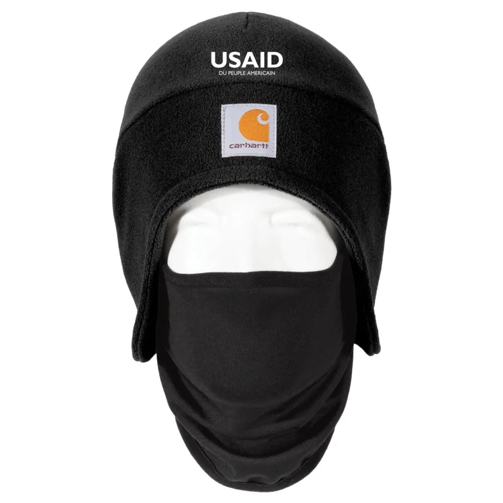 USAID French - Embroidered Carhartt Fleece 2-in-1 Headwear