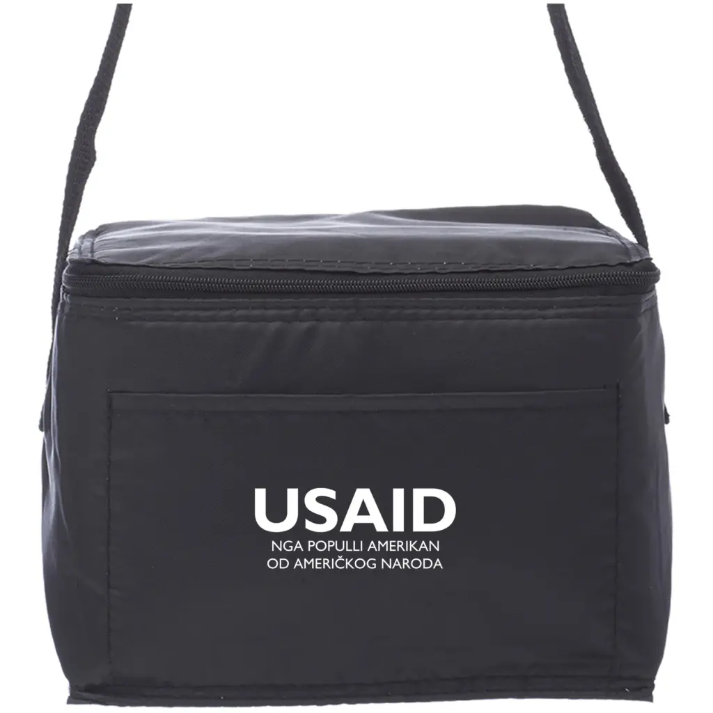 USAID Albanian - 6 Pack Cooler Lunch Bag
