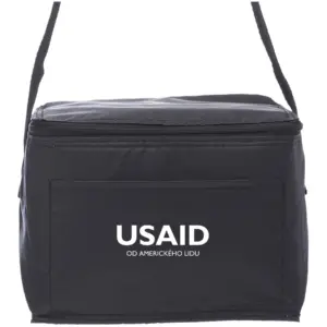 USAID Czech - 6 Pack Cooler Lunch Bag