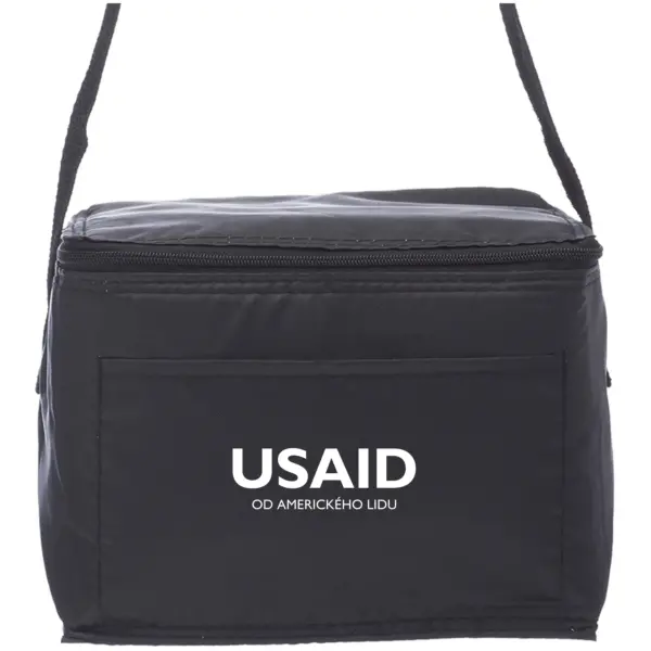 USAID Czech - 6 Pack Cooler Lunch Bag