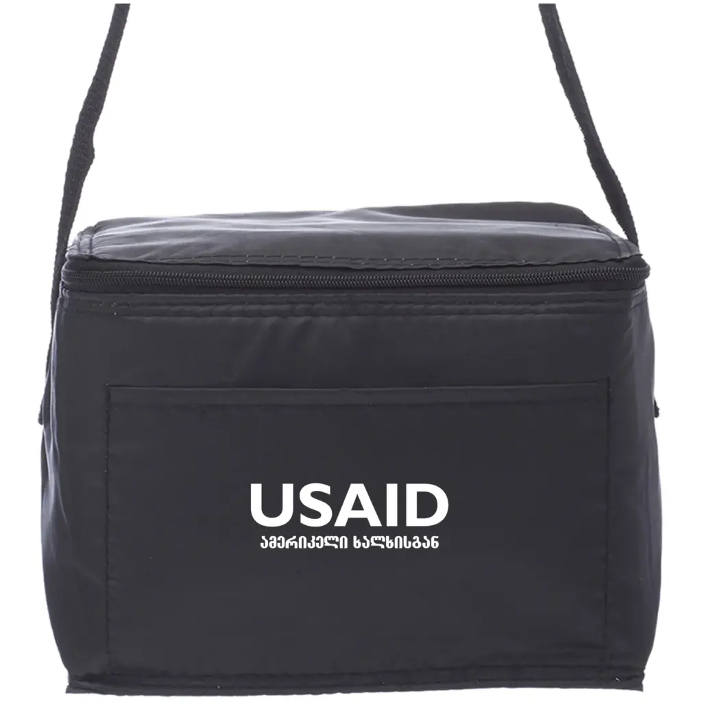 USAID Georgian - 6 Pack Cooler Lunch Bag
