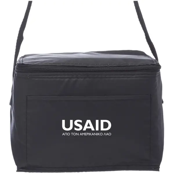 USAID Greek - 6 Pack Cooler Lunch Bag