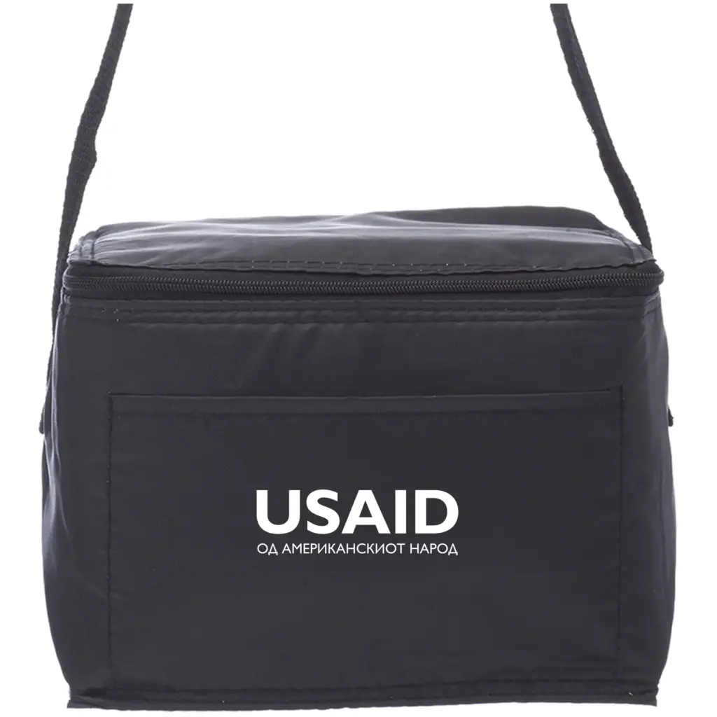 USAID Macedonian - 6 Pack Cooler Lunch Bag