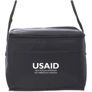 USAID Albanian - 6 Pack Cooler Lunch Bag