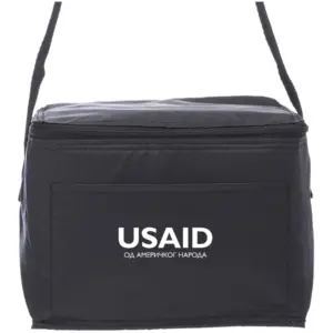 USAID Bosnian Cyrillic - 6 Pack Cooler Lunch Bag