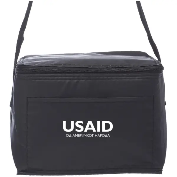 USAID Bosnian Cyrillic - 6 Pack Cooler Lunch Bag