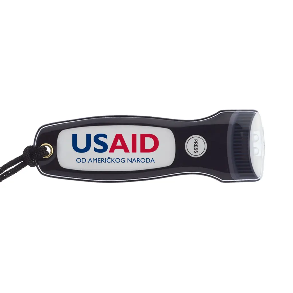 USAID Croatian - Blackout Flat Magnetic Flash Light