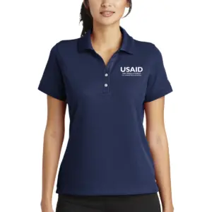 USAID Albanian Nike Golf Ladies Dri-FIT Classic Polo Shirt