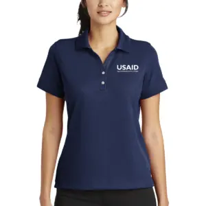 USAID Belarusian Nike Golf Ladies Dri-FIT Classic Polo Shirt