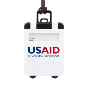 USAID Bulgarian - Mini Carry On Luggage Tags