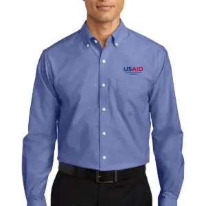 USAID Romanian - Port Authority SuperPro Oxford Shirt