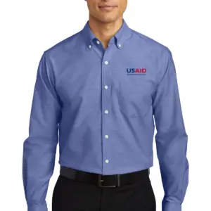 USAID Slovak - Port Authority SuperPro Oxford Shirt