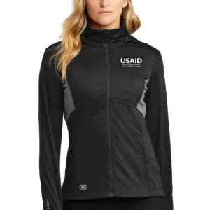 USAID Albanian OGIO Ladies Endurance Pivot Soft Shell Jacket