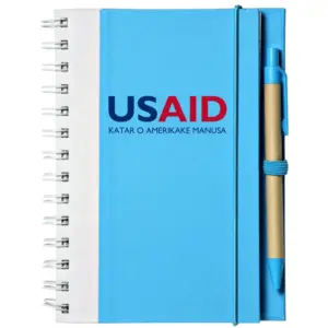 USAID Romanes - Recyclable Bright ECO Notebooks