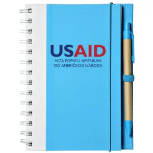 USAID Albanian - Recyclable Bright ECO Notebooks