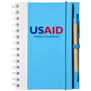 USAID Azerbaijani - Recyclable Bright ECO Notebooks