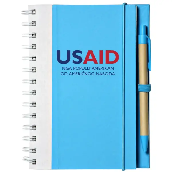 USAID Albanian - Recyclable Bright ECO Notebooks