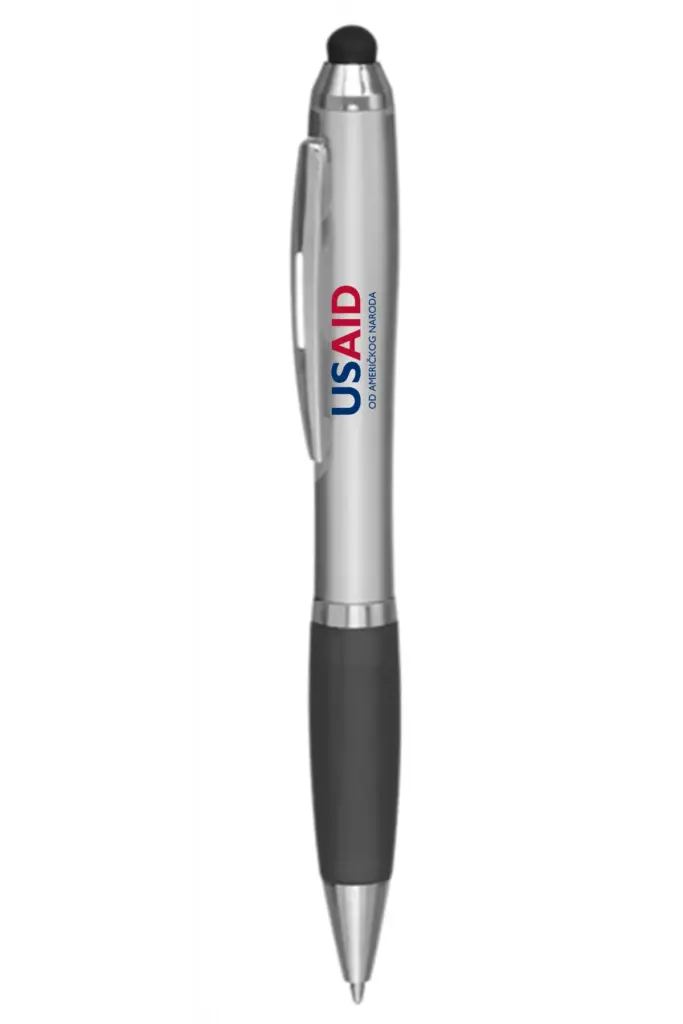 USAID Bosnian Latinic - Logo Stylus Ballpoint Pen