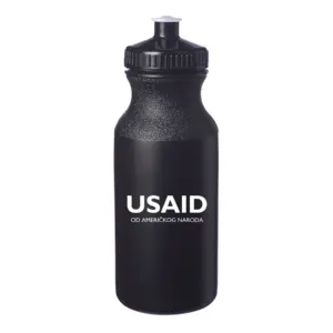 USAID Croatian - 20 Oz. Custom Plastic Water Bottles