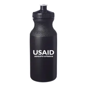 USAID Georgian - 20 Oz. Custom Plastic Water Bottles