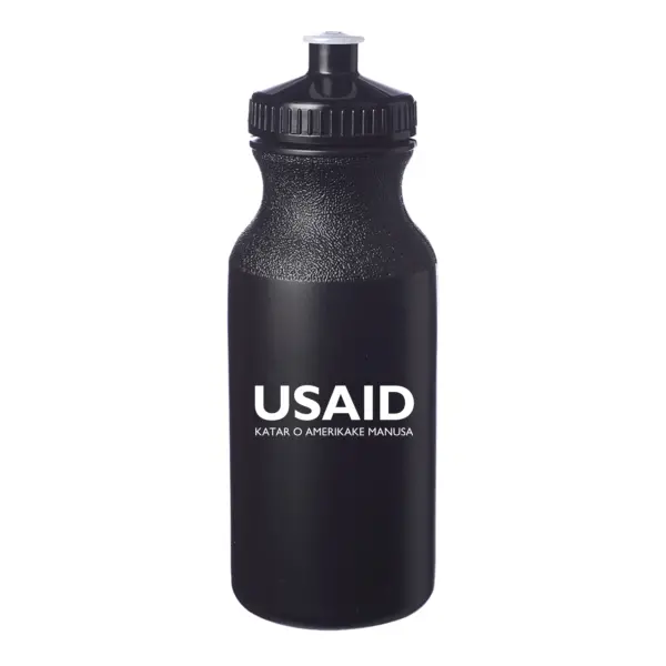 USAID Romanes - 20 Oz. Custom Plastic Water Bottles