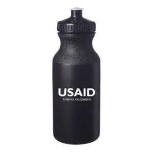 USAID Azerbaijani - 20 Oz. Custom Plastic Water Bottles
